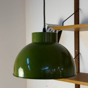 Bunkerlampe oliv aus Dänemark