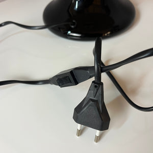 Tischlampe Backgammon Opal schwarz von Holmegaard