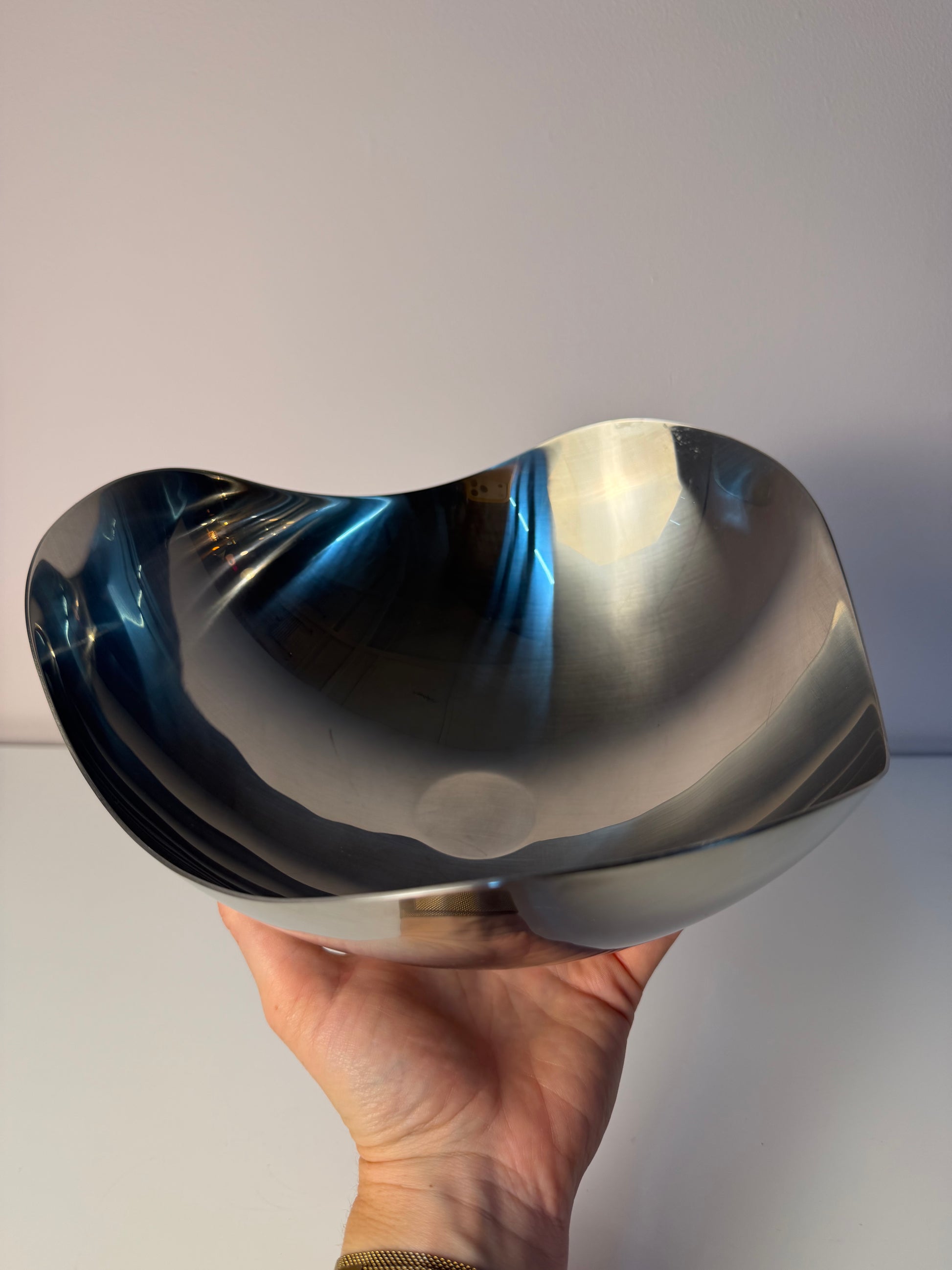 Schale Schale Bloom klein von Helle Damkjær für Georg Jensen