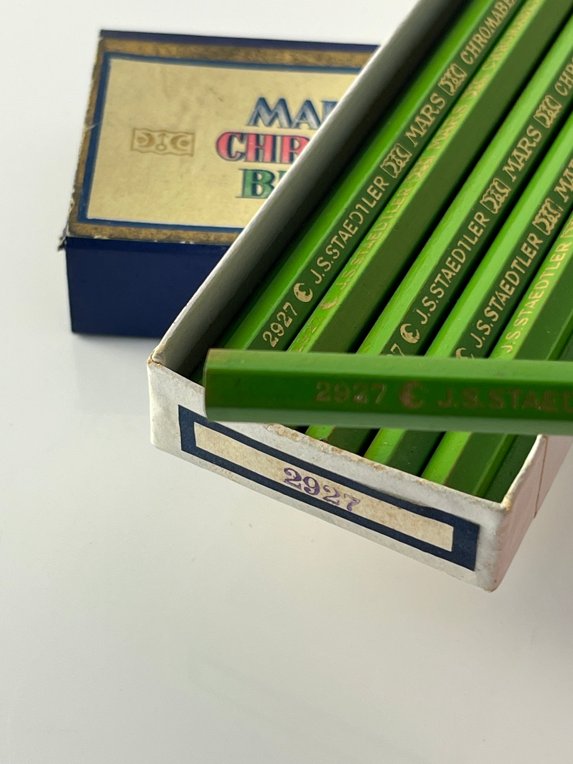 Set: Buntstfifte Mars-Chromabella grün von J.S. Staedtler