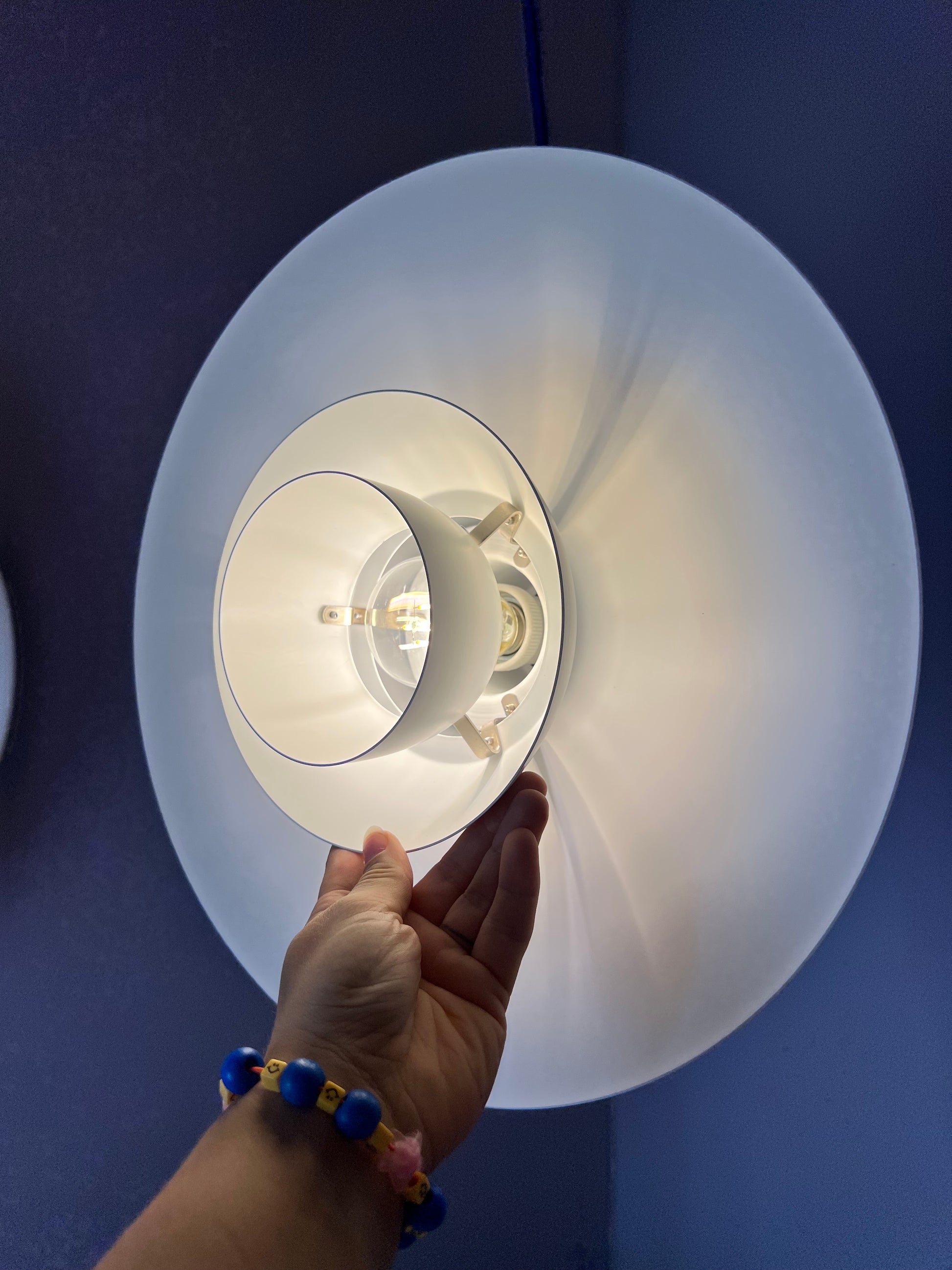 Lamellenlampe Poul Henningsen für Louis Poulsen PH4 Modell 117093