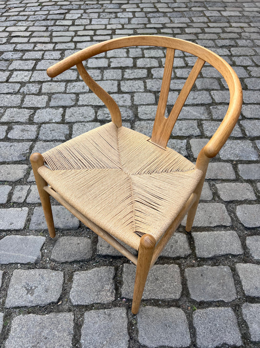 Wishbone Chair Modell CH24 Eiche geölt von Hans J. Wegner für Carl Hansen & Søn