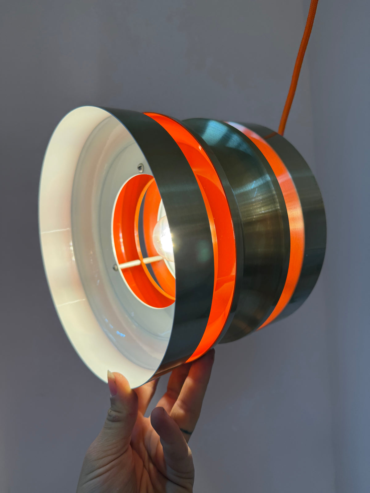 Hängelampe gold orange von Carl Thore