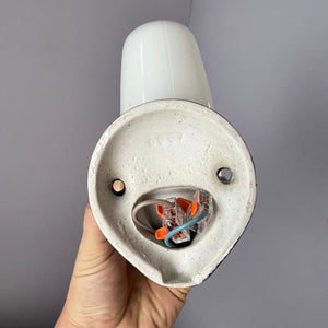 Wandlampe Model 6067 schwarz von Wilhelm Wagenfeld für Lindner