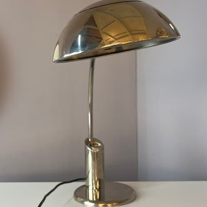 Schreibtischlampe BEA DS silber vernickelt von Florian Schulz Design