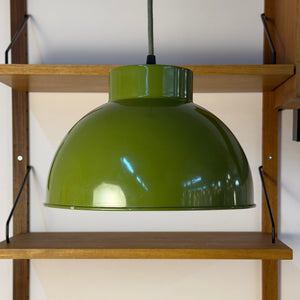 Bunkerlampe oliv aus Dänemark