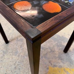 Fliesentisch Palisander Dänemark