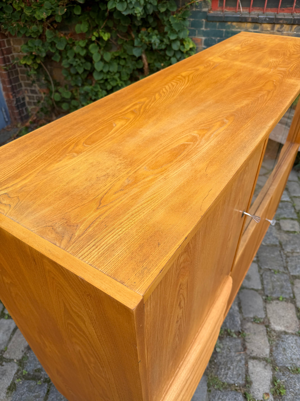 Highboard Typ 602/G Esche von Franz Ehrlich für Hellerau