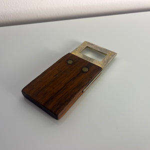 Flaschenöffner Teak aus Dänemark