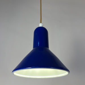 Trichterlampe Typ 4995 königsblau von Lyfa