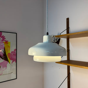 Lamellenlampe weiß aus Dänemark