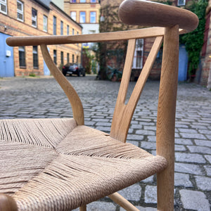 Wishbone Chair Modell CH24 Eiche geölt von Hans J. Wegner für Carl Hansen & Søn