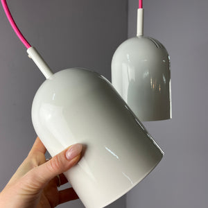 Hängelampe weiß aus Dänemark