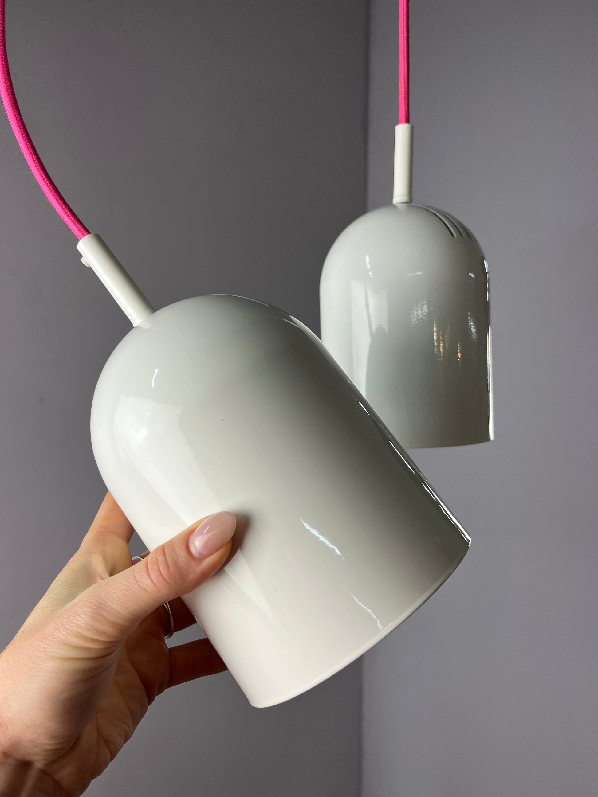 Hängelampe weiß aus Dänemark
