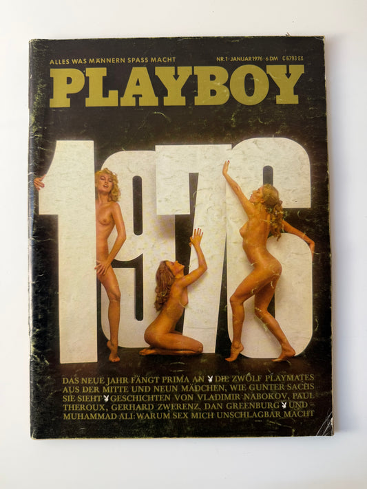 Playboy - Deutsche Ausgabe Januar 1976