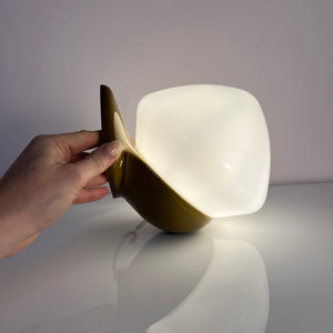 Wandlampe Modell 6030 oliv von Sigvard Bernadotte für Ifö