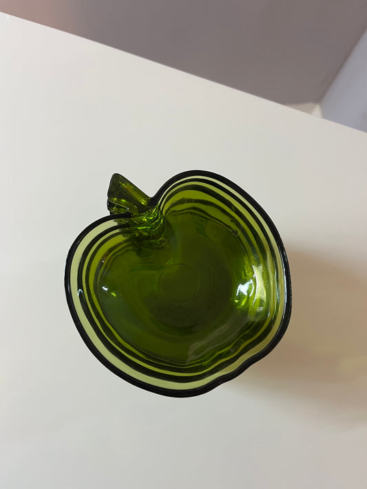 Set: 6x Schale grüner Apfel Glas