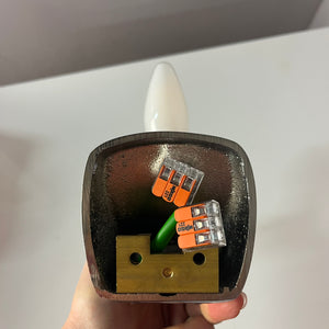 Wandlampe Einschlussglas Chrom von Novus in Originalverpackung