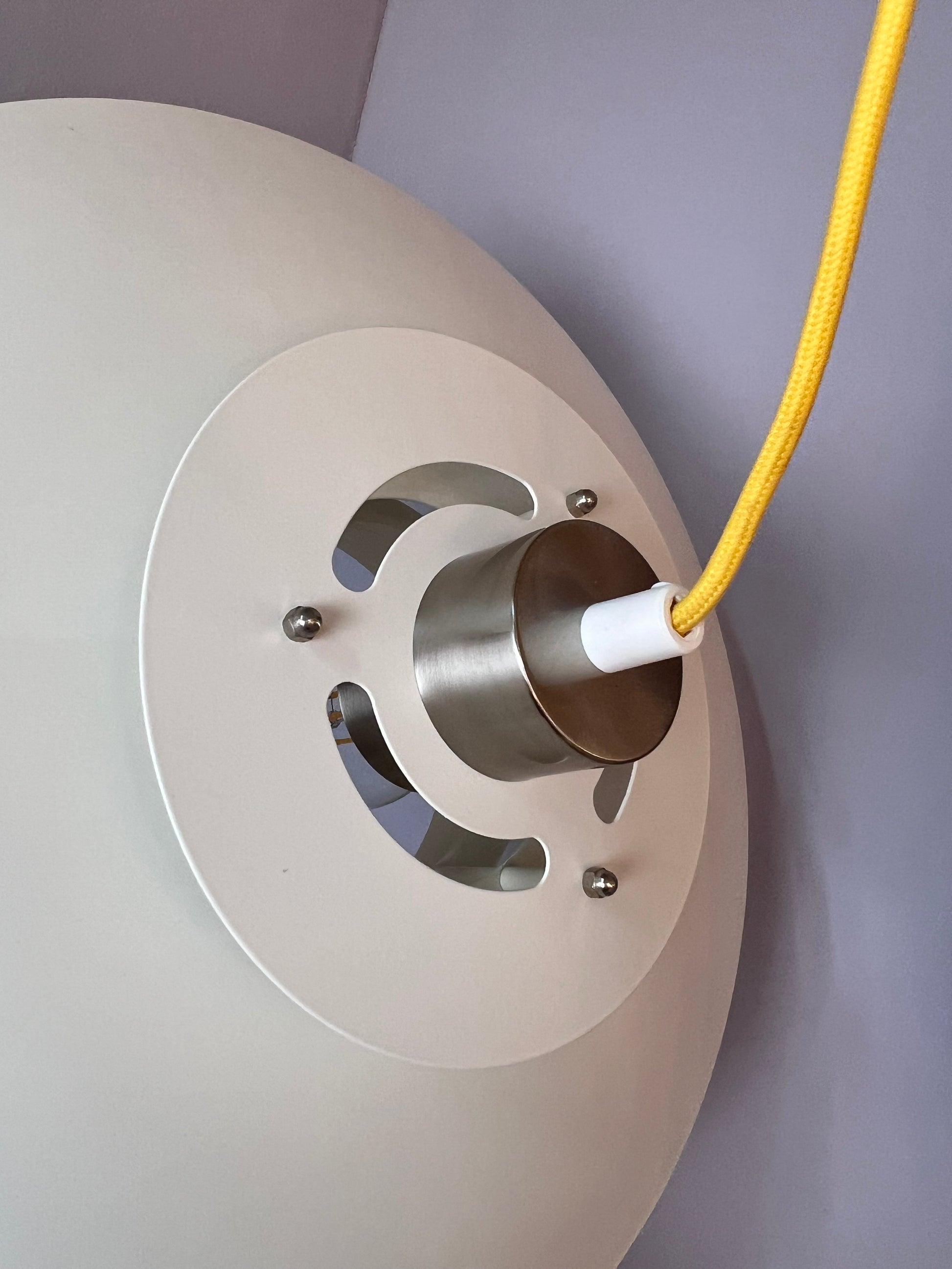 Lamellenlampe weiß aus Dänemark