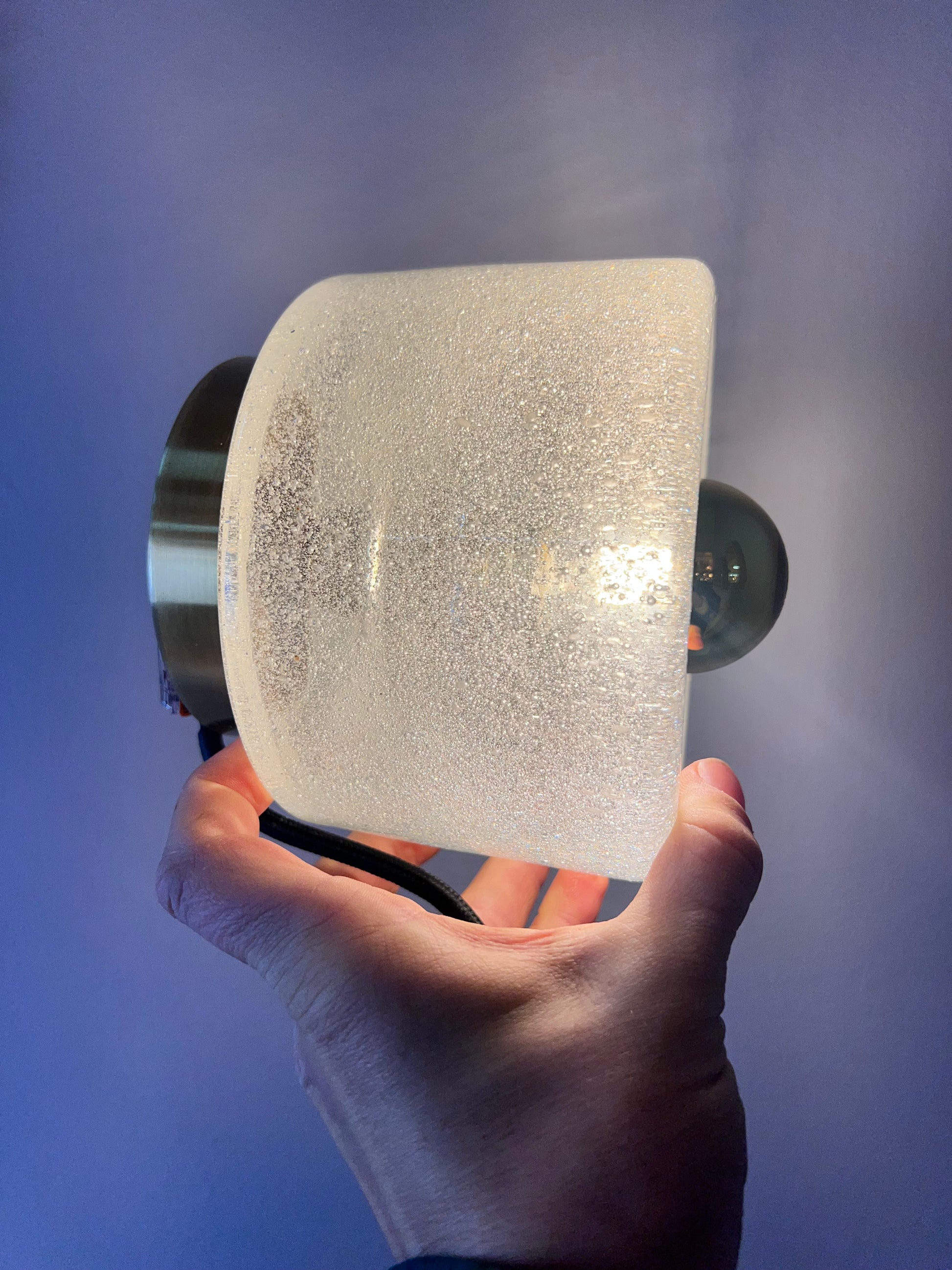 Wandlampe Eisglas von Peill & Putzler