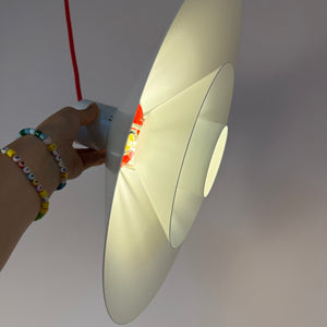 Lamellenlampe Trapez von Christian Hvidt für Nordisk Solar