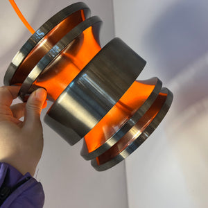 Hängelampe anthrazit orange von Carl Thore für Granhaga