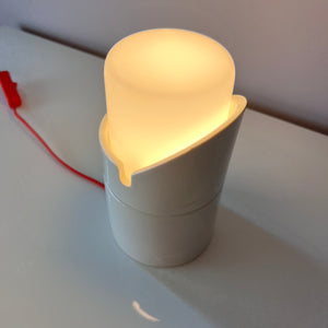 Wand-oder Tischlampe Modell 6050 weiß von Sigvard Bernadotte für Ifö