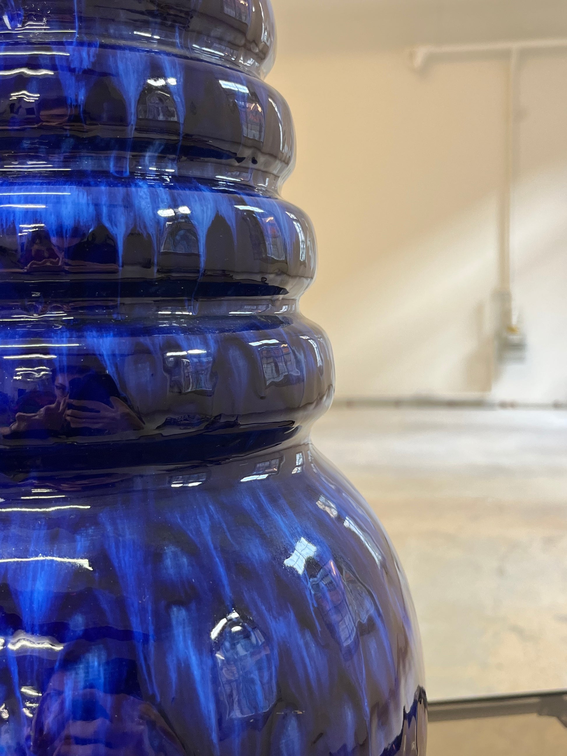 Vase 269-40 blau verlaufend von Scheurich