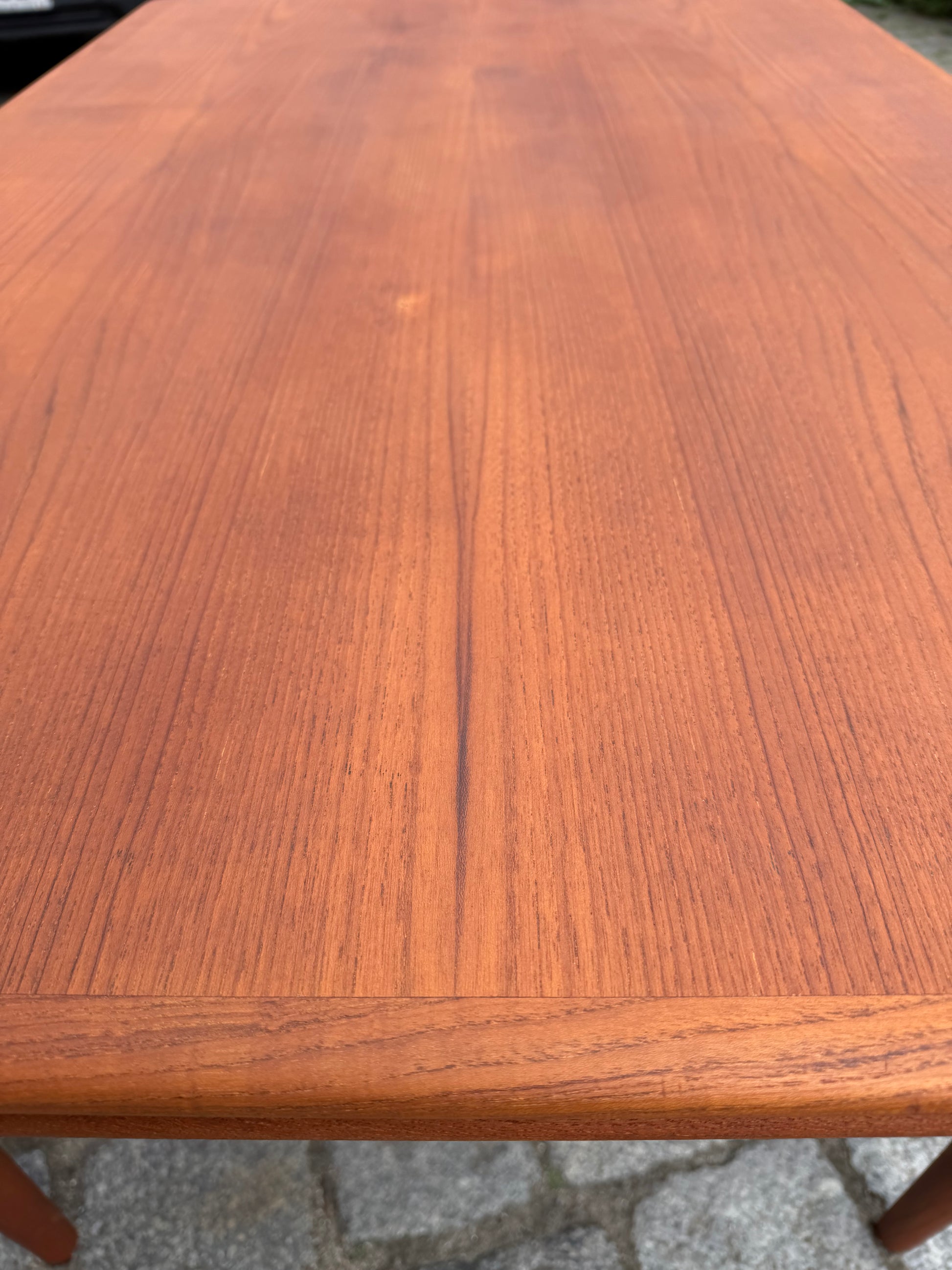 Ausziehbarer Esstisch Teak aus Dänemark