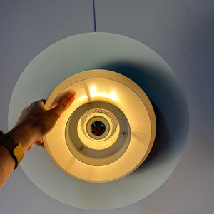 Lamellenlampe Modell DE-LUX grau von Design Light