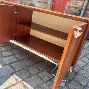 Sideboard Palisander Chrom 70er