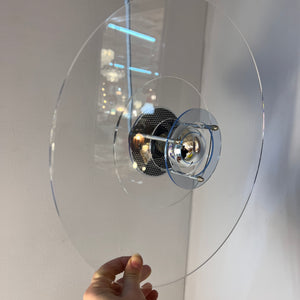 Lamellenlampe „Space“ Plexiglas aus Dänemark