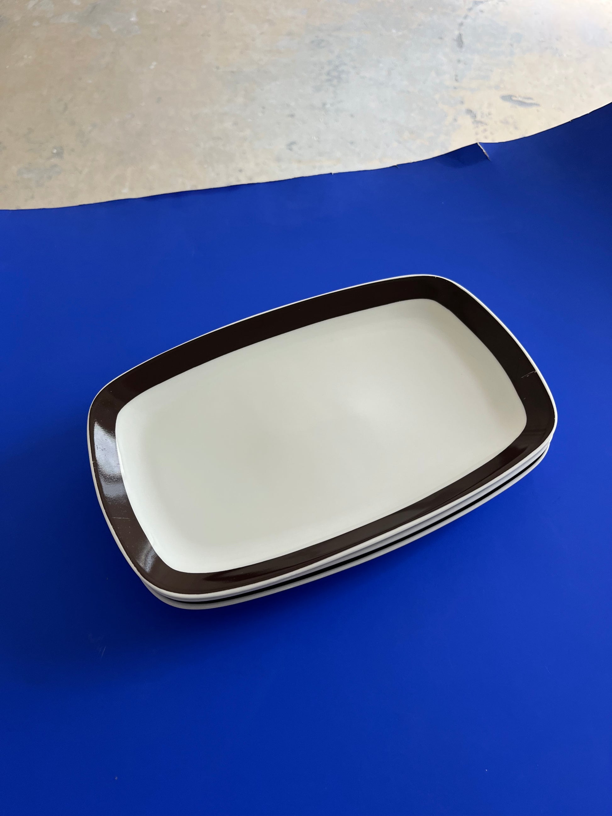 Porzellanservice orange braun von Eschenbach Bavaria