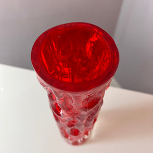 Vase rot von Ingrid Glas