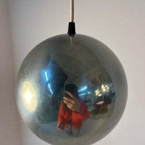 Kugellampe Topan Chrom von Verner Panton