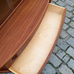 Sekretär Teak von Gunnar Falsig für Holstebro Møbelfabrik