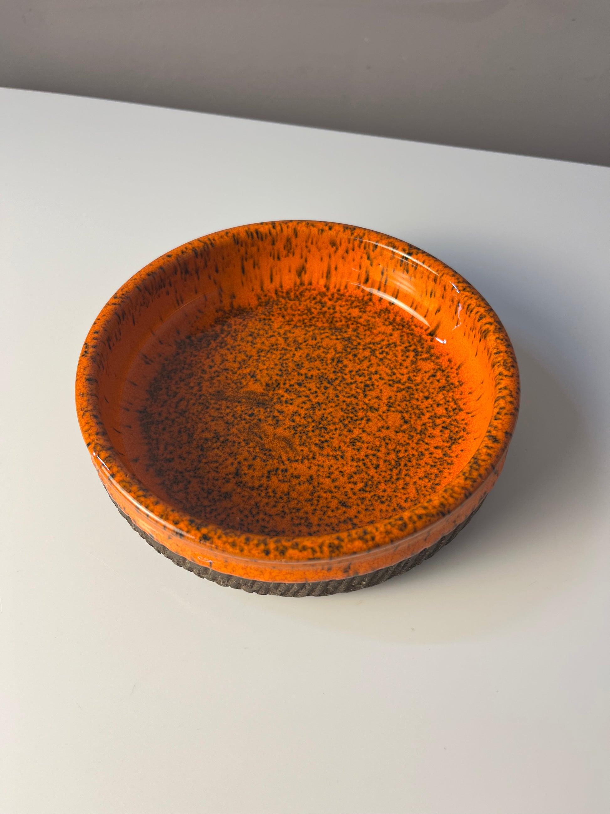 Schale orange Keramik