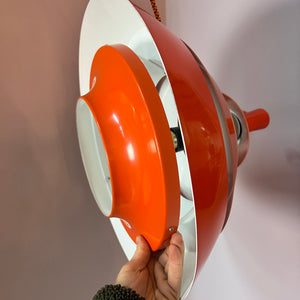 Hängelampe orange von Hans-Agne Jakobsson für Lyfa