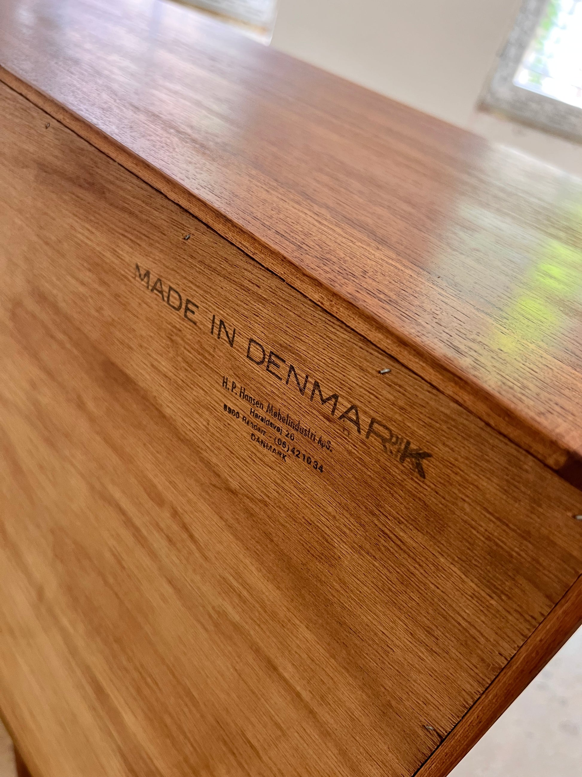 Sideboard Teak von H.P. Hansen - Breite 169 cm