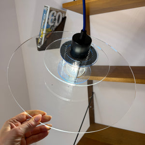 Lamellenlampe Modell Space Acrylglas von Design Light