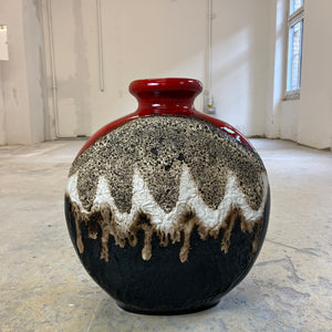 Bodenvase 102/50 rot braun von Dümler & Breiden