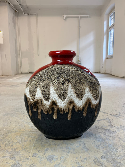 Bodenvase 102/50 rot braun von Dümler & Breiden