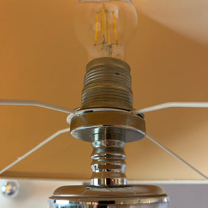 Tischlampe Rauchglas