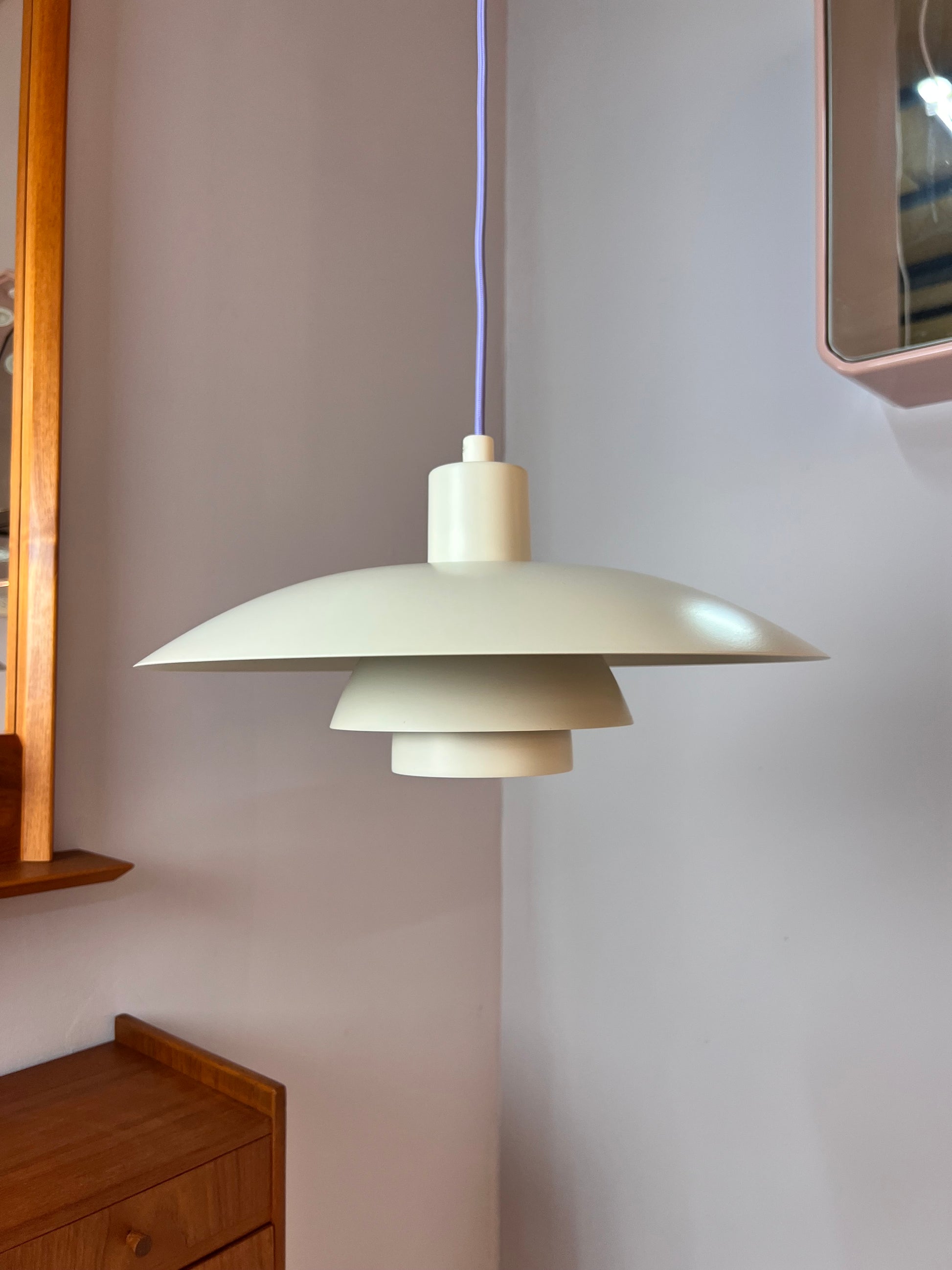 Lamellenlampe PH4 von Poul Henningsen für Louis Poulsen