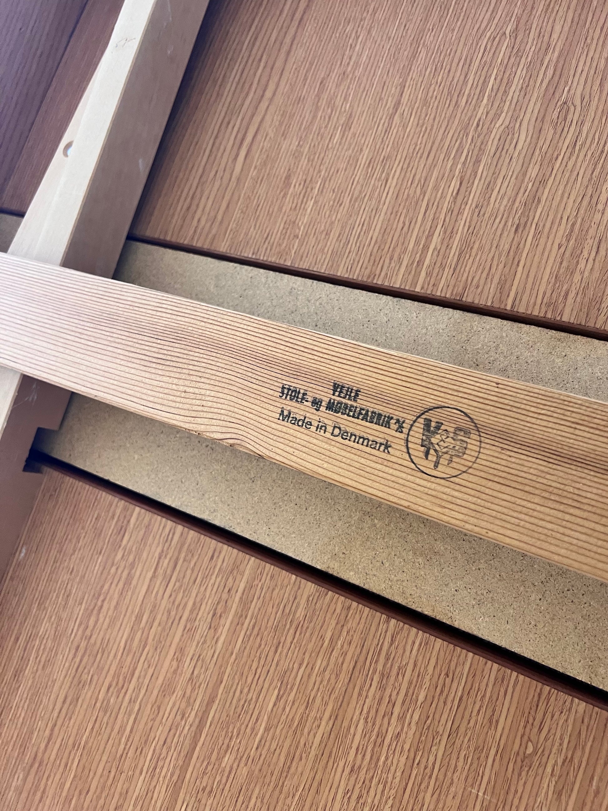 Ausziehbarer quadratischer Esstisch Teak von Vejle