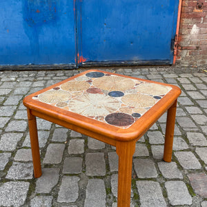 Couchtisch Teak Fliesen von Tue Poulsen für Haslev
