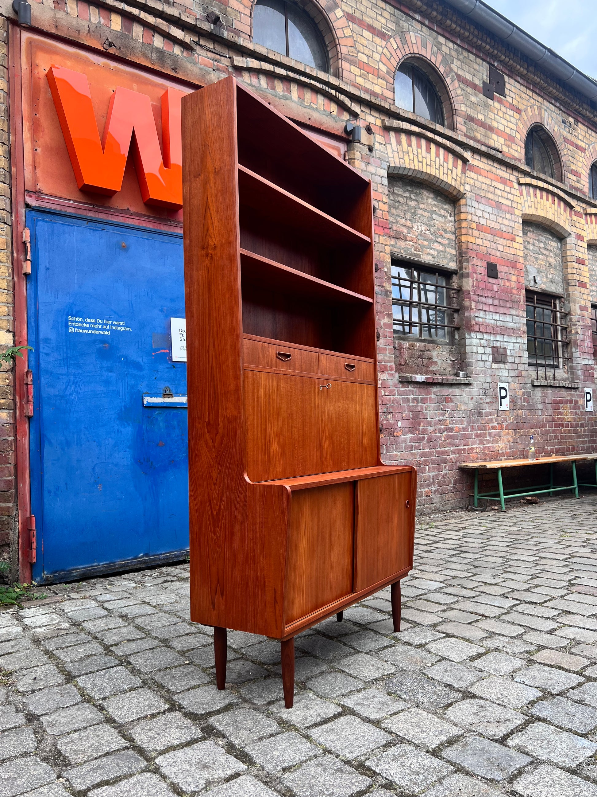 Regal / Bücherschrank Teak aus Dänemark