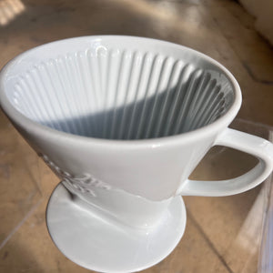 Kaffeefilter Melitta 103 weiß Porzellan