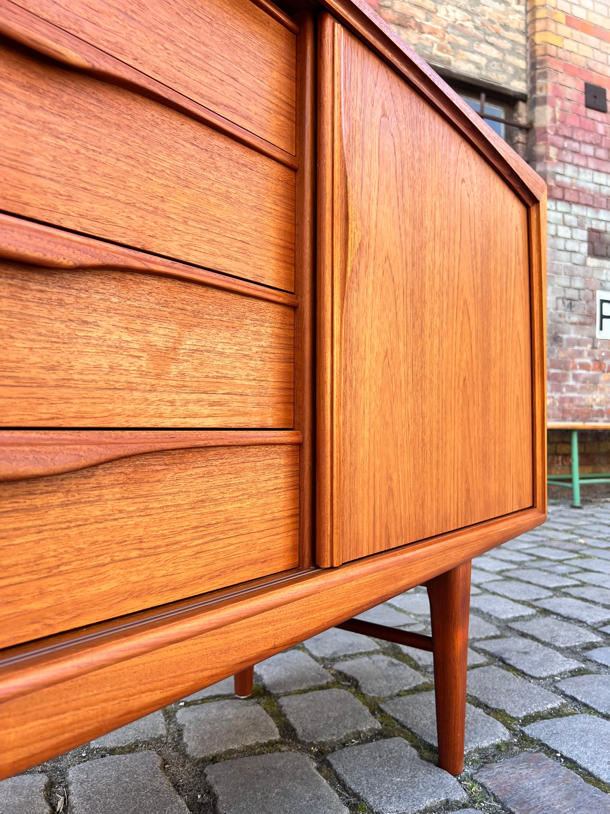 Sideboard Teak von Heinrich Riestenpatt für rt Möbel