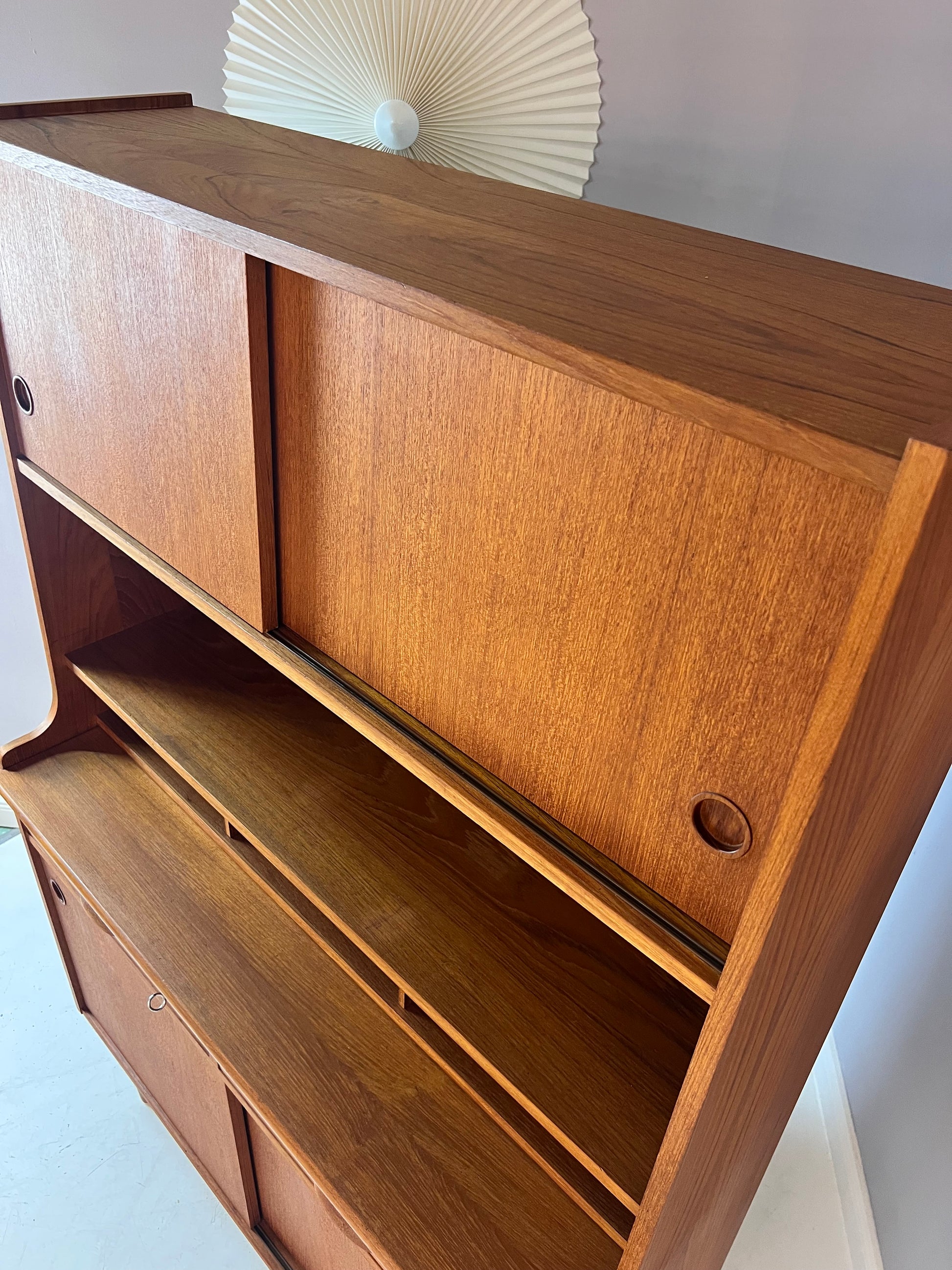 Bücherregal Teak von Korinth Møbelfabrik